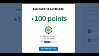 Project  Keep Data Secure in a Recruiting App  Create Custom Profiletrailhead salesforce [upl. by Enaira]