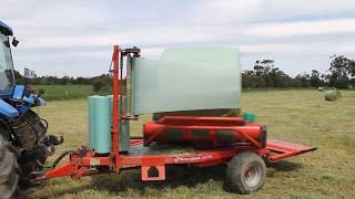 Universal silage solution  AERO NET and AERO WRAP  hay silage in Australia [upl. by Annaesor]