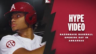 Hype Video Opening Day in Arkansas  RAZORBACK BASEBALL [upl. by Namor]