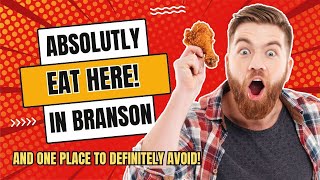 WHERE TO EAT Branson MO  10 MustTry Local Restaurants [upl. by Bushweller]