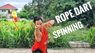 Rope dart spining training [upl. by Perrie]