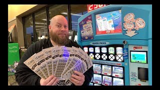 I SPENT 100 on MILLION DOLLAR EXTRAVAGANZA Lottery Tickets and WON [upl. by Sirrap583]