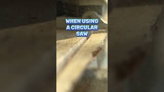 Circular Saw safety tip [upl. by Dreher]