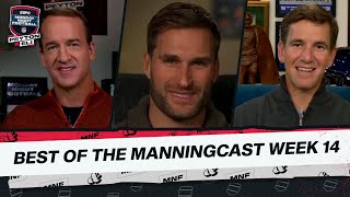 Best of the ManningCast Week 14  Monday Night Football with Peyton amp Eli [upl. by Grewitz]