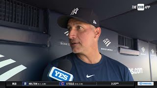 Andy Pettitte on starting rotation OldTimers Day [upl. by Myra]