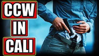 HOW TO GET A CCW IN CALIFORNIA 2022 [upl. by Einyaj]