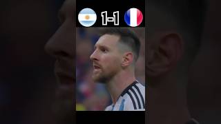 Argentina 🆚 France  Thrilling Penalty Shootout in 2022 World Cup Final Qatar football shorts [upl. by Htebazila]