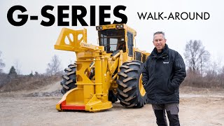 Tigercat 700GSeries Wheel Feller Buncher Walkaround [upl. by Torrlow197]