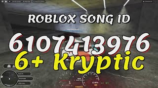 6 Kryptic Roblox Song IDsCodes [upl. by Reisch]