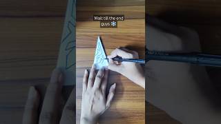 Paper snowflakes ❄️ art craft shorts diy papercraft satisfying trending viralvideo ytshorts [upl. by Akined826]