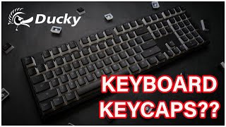 DUCKY KEYCAPS PBT DOUBLESHOT X HYPERX PBT KEYCAPS [upl. by Aita]