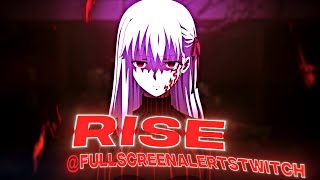 اليرت تويتش شاشة كاملة مجاني  Alert twitch RISE 2024 Full Screen [upl. by Bauer]