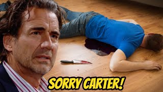 Ridge is in big trouble he accidentally kills Carter CBS The Bold and the Beautiful Spoilers [upl. by Pena141]