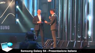 Samsung Galaxy S4 presentazione italiana [upl. by Codding]