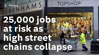 Debenhams set to close  12000 jobs at risk across UK [upl. by Anelleh]