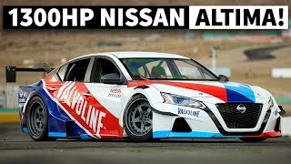 Chris Forsberg Built The World’s Most Insane 1300hp Nissan Altima Just to Party [upl. by Edasalof]