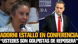 ADORNI ESTALLÓ COMO NUNCA EN CONFERENCIA DE PRENSA [upl. by Aynekal]