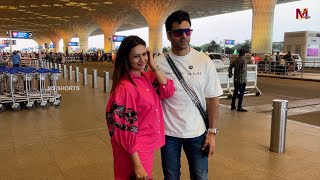 Divyanka Tripathi amp Vivek Dahiya Travelling to Bhopal to Celebrate Holi With Family [upl. by Ellard]