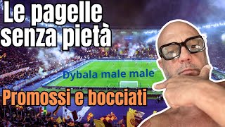 🔴🟡🚨🚨 LE PAGELLE CRUDE PROMOSSI E BOCCIATI Forza ROMA [upl. by Row292]