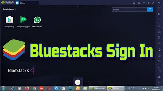 How To Sign In Bluestacks 4  Google Play Not Working Couldnt Sign In Google Problem Solved [upl. by Brit]