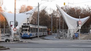 Schwabinger Tor  Münchens neueste TramHaltestelle [upl. by Erdei]