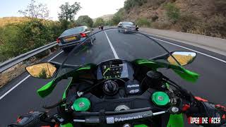 Savage Mode On  Ninja ZX10R Vs Ducati Panigale StreetBikeRacers [upl. by Berenice237]