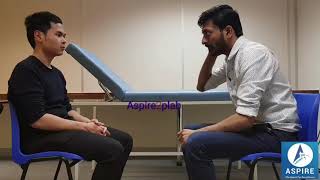 Cerebellar Ataxia Examination by Dr Ankur GotAspirEd [upl. by Onfroi773]