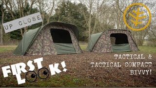 Up Close 𝗘𝗫𝗖𝗟𝗨𝗦𝗜𝗩𝗘 FIRST LOOK  Wychwood Tactical amp Compact Bivvy  MartynsAnglingAdventures [upl. by Ilil972]