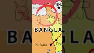 Siliguri Corridor a Weakness of India  Prashant Dhawan  shorts bangladesh india [upl. by Enerod]