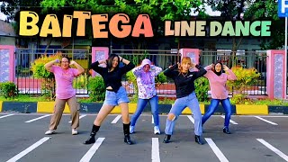 BAITEGA  LINE DANCE  CHOREO DENKA NDOLU [upl. by Nylsirhc929]