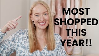 Top 5 Most Shopped Products This Year Fashion Beauty and Lifestyle Favorites YOU love [upl. by Assilanna]