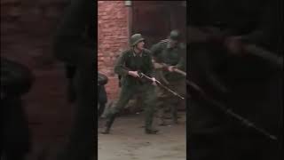 German army resists soviet invasion in berlin 1945 in WW2 reenacting [upl. by Lotti26]