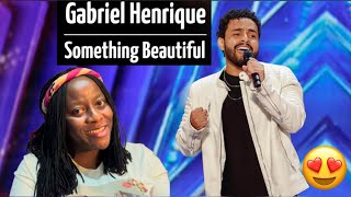 GABRIEL HENRIQUE  Something Beautiful AMAZING Reaction  VLOGMAS [upl. by Renrut]