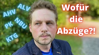 Wird mir zu viel vom Lohn abgezogen Eine Übersicht über die Lohnabrechnung [upl. by Post]