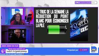 La réduction du point blanc pour économiser la pile [upl. by Haet93]