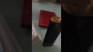 How to refill the fuel in a Cartier lighter [upl. by Atnwahsal168]