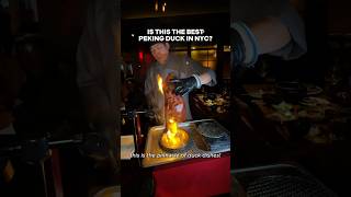 Is this the BEST Peking Duck in NYC pekingduck food foodvlog [upl. by Eojyllib]