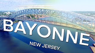 Bayonne New Jersey  4K Drone Footage August 2022 [upl. by Assisi]