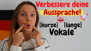 Verbessere deine deutsche Aussprache JETZT [upl. by Kcered]