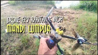 Drone fpv rakitan 6 inch nyungsep  fpv drone cinematic  Hawkeye Thumb 2 4K Footage [upl. by Onivag145]