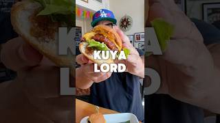 James Beard award winning chef Lord Maynard makes an amazing lamb longganisa burger [upl. by Gnemgnok]