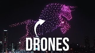 How Drone Light Shows Are Made [upl. by Izawa]