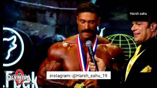 cbum olampia champion 6 times🏆 retirement speech [upl. by Wivina]