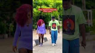 Easy legwork tutorial 3 easy steps dancetutorial trending viralvideos youtubechamps shorts [upl. by Dobson383]