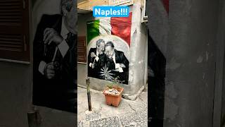 The streets of Naples are a must see 👀 love football napoli italy travelvlog naples travel [upl. by Barnaby]