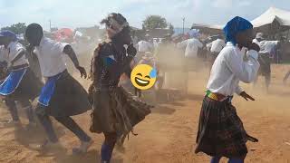 Traditional Pedi Dance Kiba at Pastor Gucci Wedding lndeed Limpopo Rocks [upl. by Allmon53]