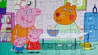 Peppa Pig Goes to the Vet Puzzle [upl. by Anyt]