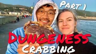 Pier Fishing for Dungeness Crab PART 1 [upl. by Eibocaj]