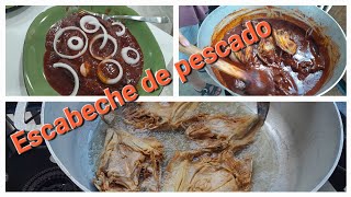 asi prepara mi mamá el escabeche de pescado🐟😋 [upl. by Marsh876]