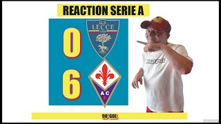 LA MIA REACTION ALLA PARTITA LECCEFIORENTINA ⚡GIOCATE GRATIS CON ME reaction [upl. by Carmelita]